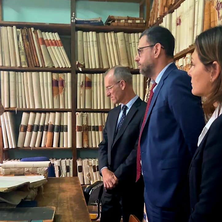 El secretario de justicia Martín Acevedo Miño visitó La Paz